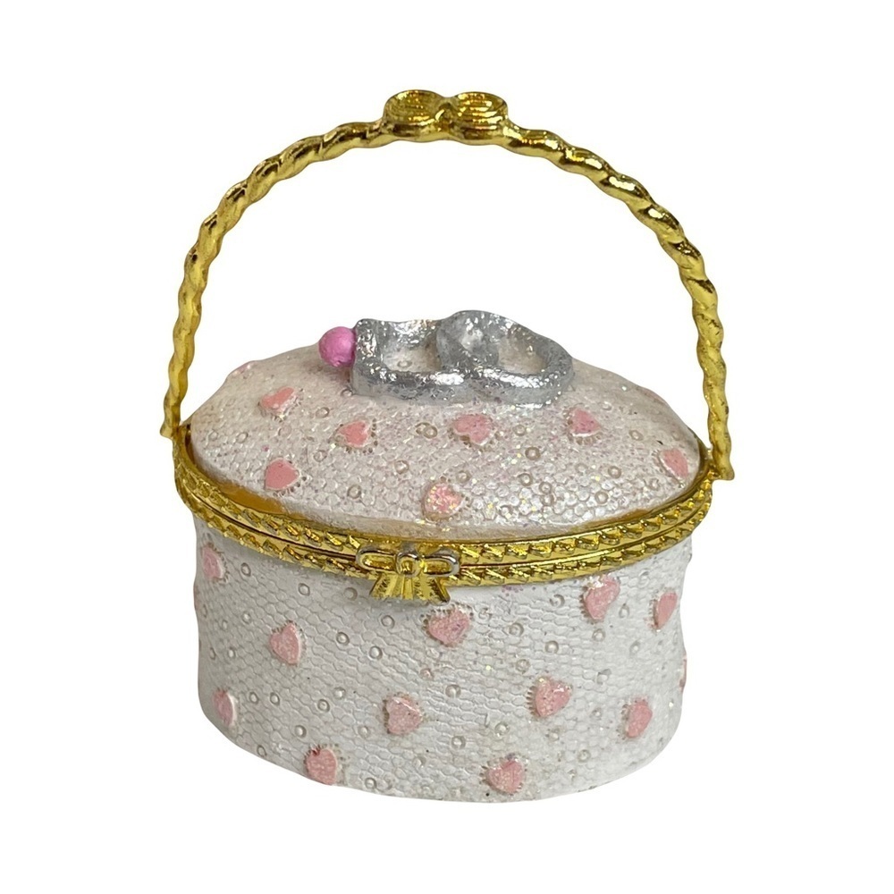 Oval Ring Trinket Box